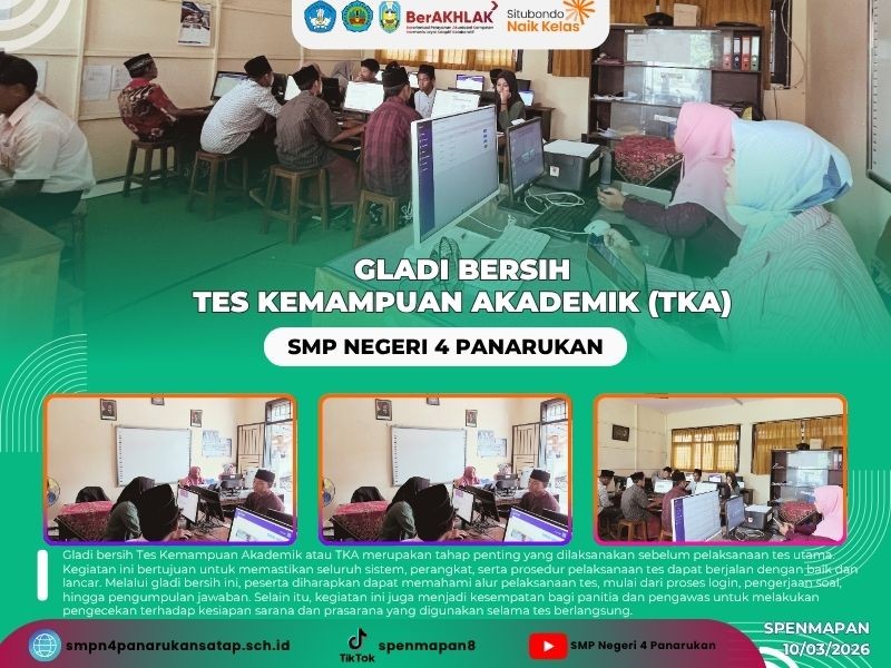 GLADI BERSIH TES KEMAMPUAN AKADEMIK (TKA)